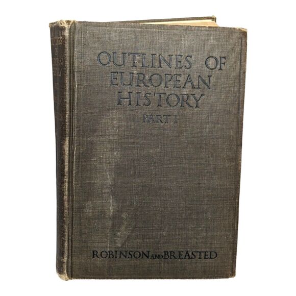 Outlines Of European History Part I By James Breasted and James Robinson 1914 HC - Picture 5 of 5